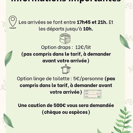 Gite De La Roche Ferienhaus *